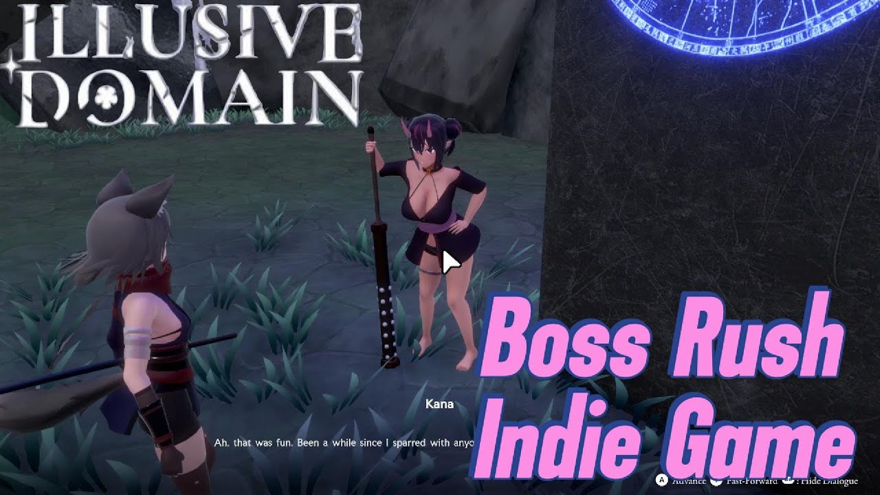 Boss Rush Anime Souls-like | Illusive Domain Gameplay Demo