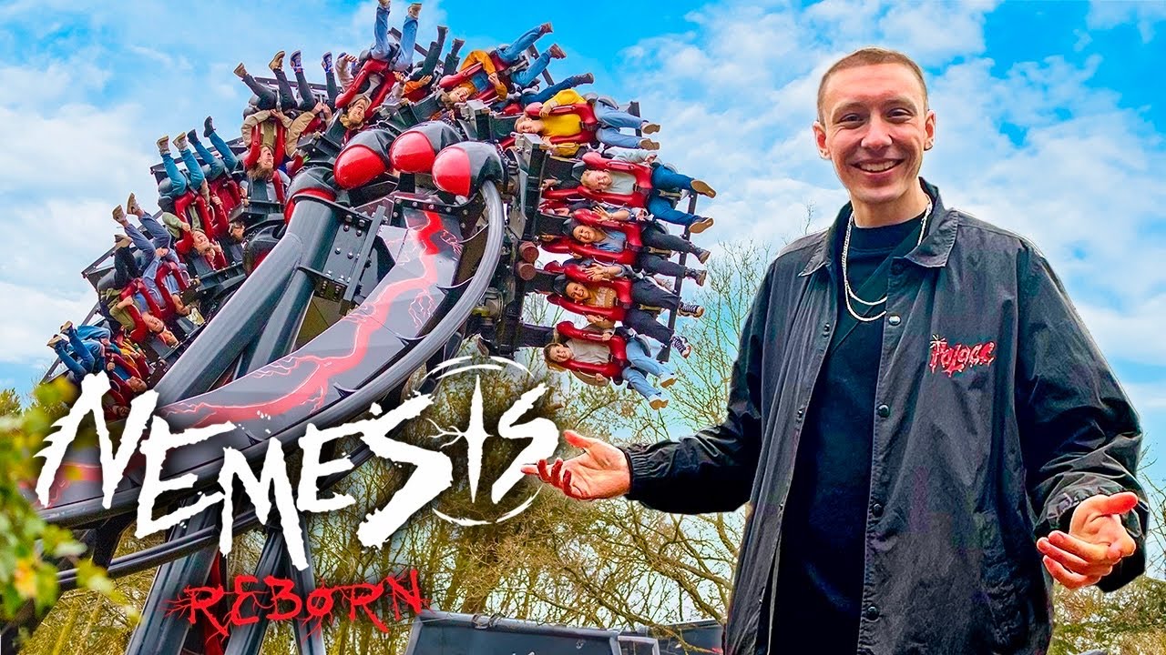 День открытия «NEMESIS Reborn»! | Видеоблог Alton Towers