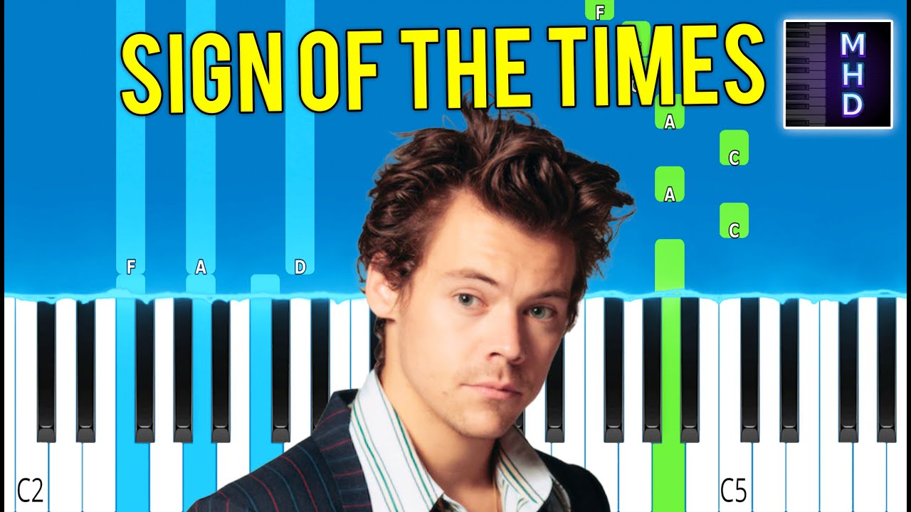 Harry Styles - Sign of the Times - Piano Tutorial