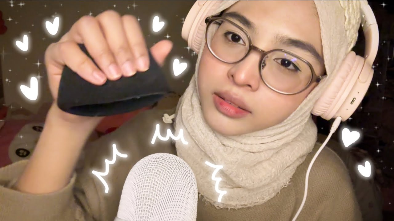 asmr ☆ spiders crawling up your back, mic pumping + scratching, mouth sounds 🌷🐰
