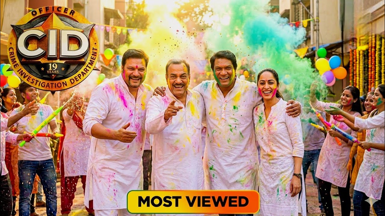 केस के बीच रंगों की एंट्री | CID टीम की अनोखी होली | CID | New Episode 2026 | Holi Special CID