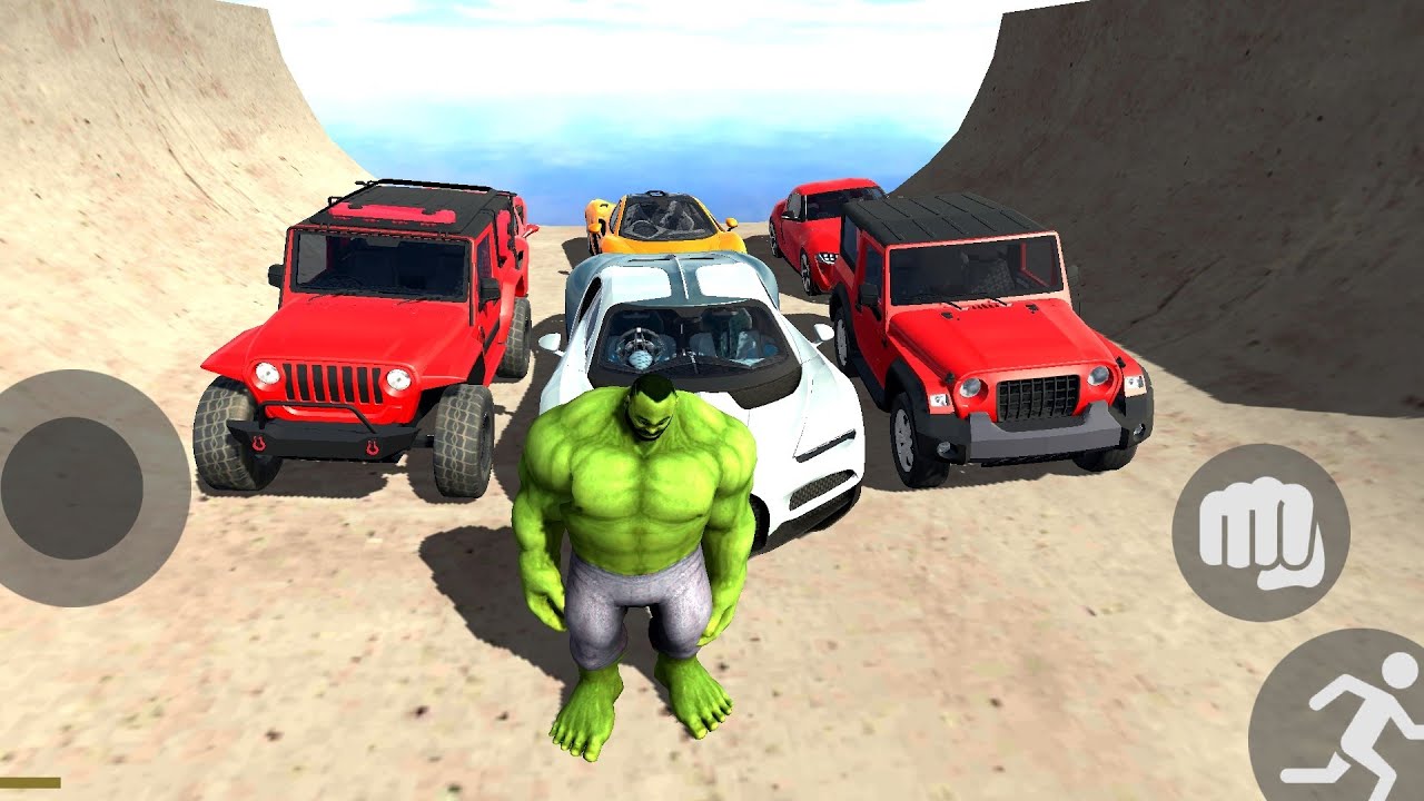 Hulk 💥🥶 in Mega Ramp Mode 🔥🤩 !! Indian Bike Driving 3D !! New Update Gameplay 