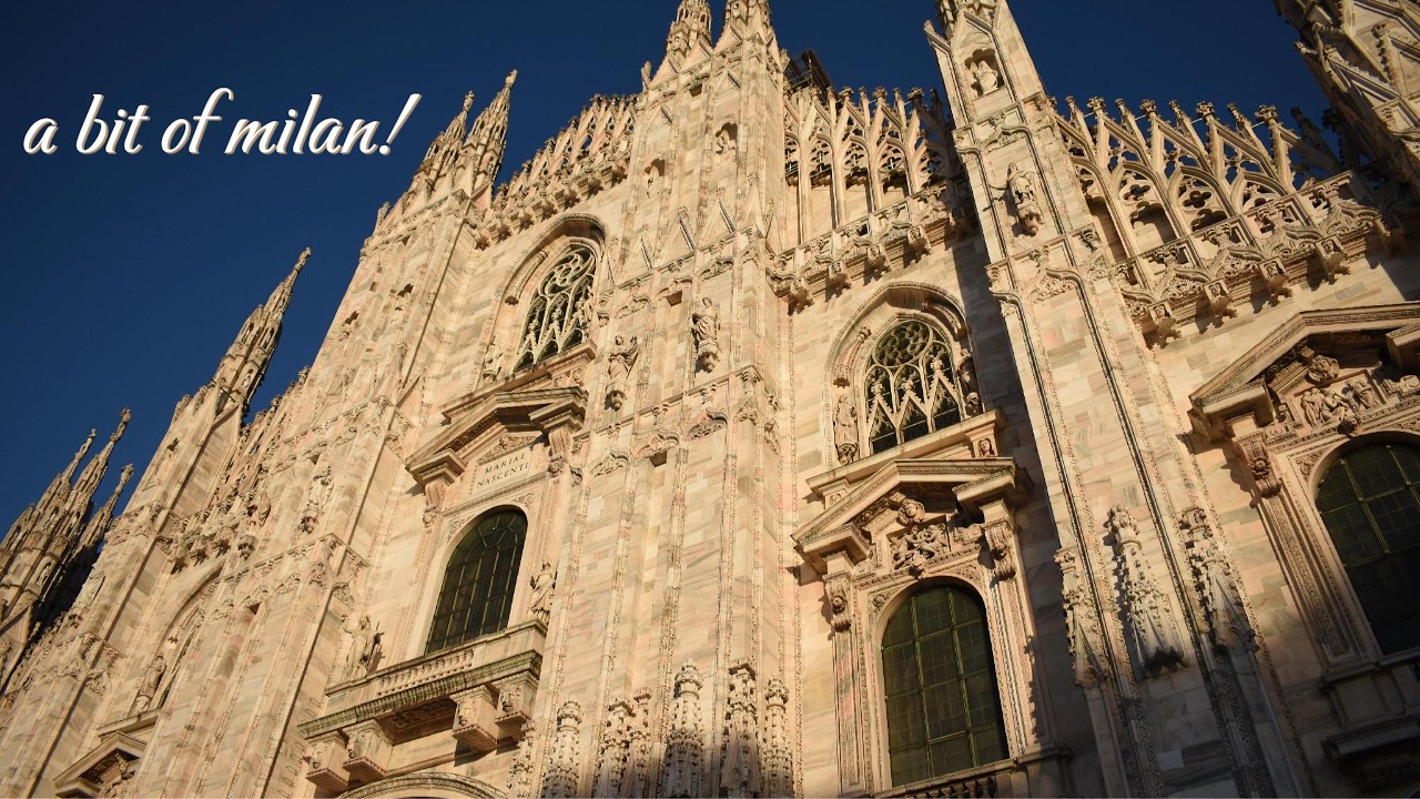 a bit of milan!