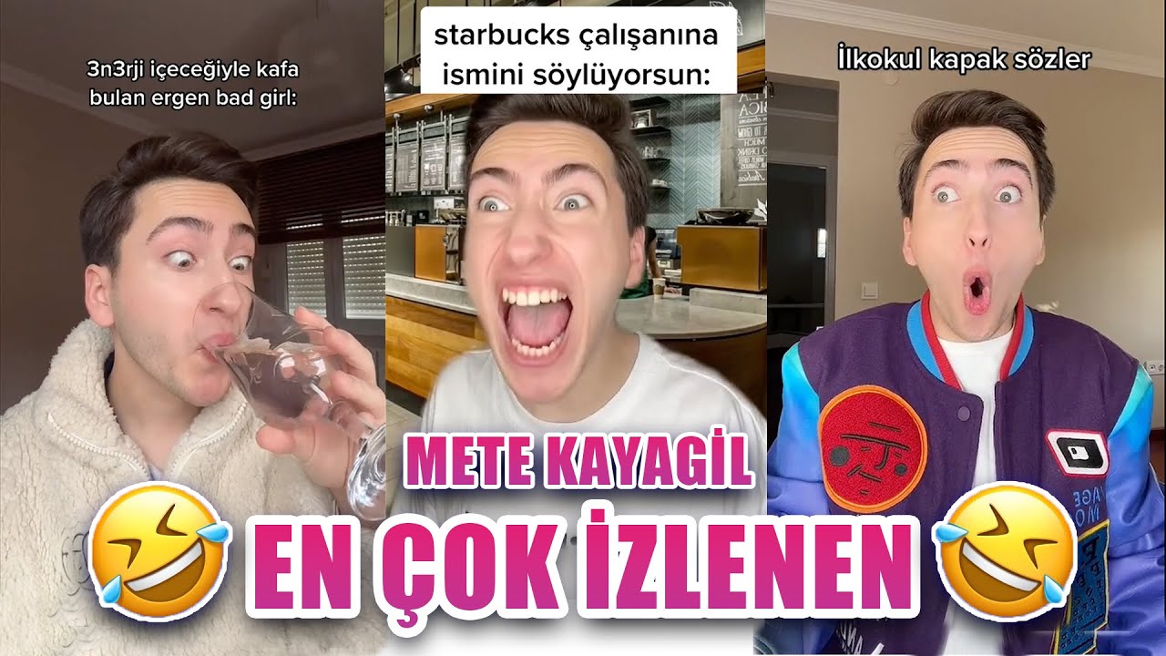 METE KAYAGİL EN ÇOK İZLENEN VE BEĞENİLEN VİDEOLAR