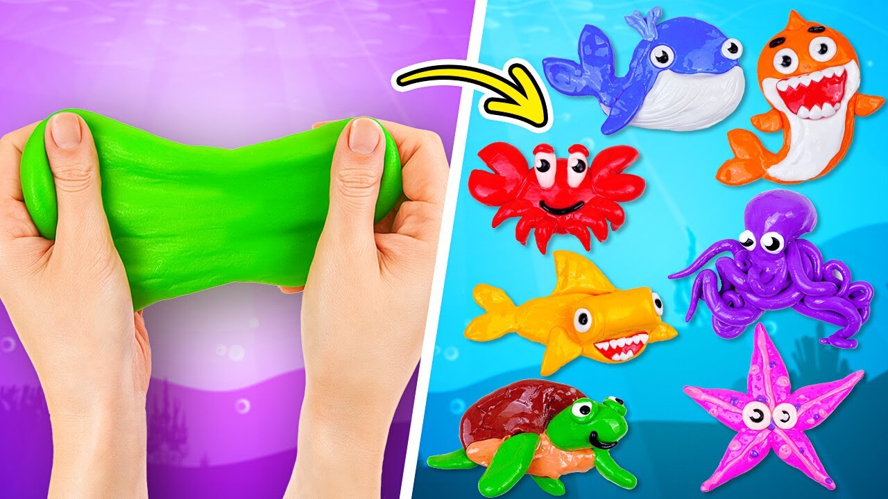 Познакомься с морскими животными вместе с Лео! 🐙💙 Игра цвета и изучения