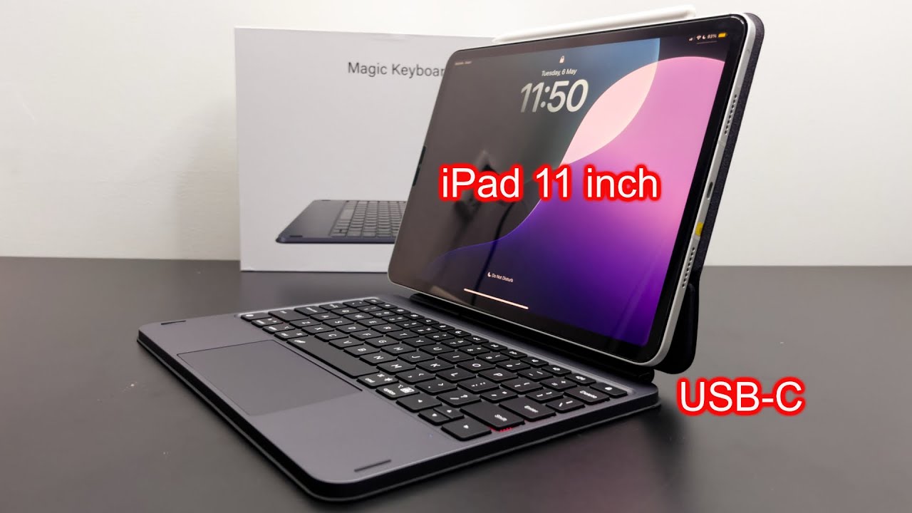 Apple Magic Keyboard with USB-C Alternative for iPad 11 inch