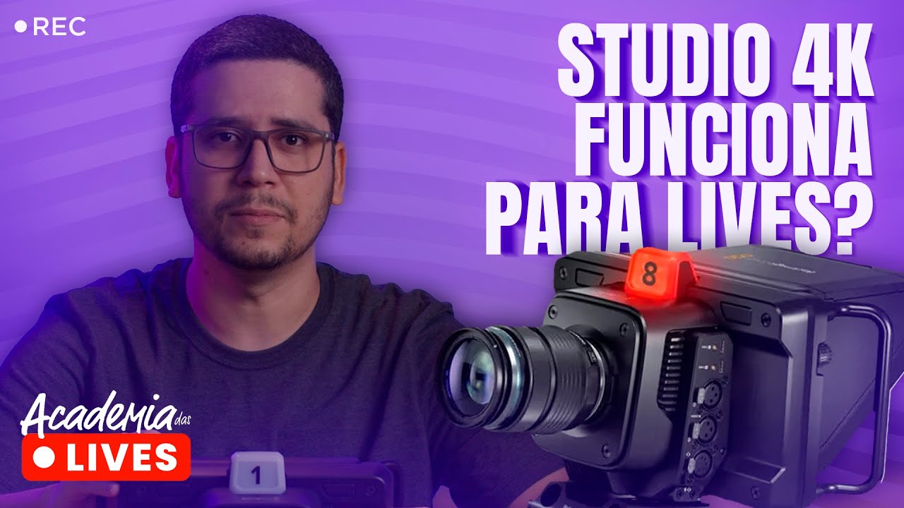 Studio Camera 4K Pro Review + Unboxing 📹 | Perfeita para transmissões ao vivo