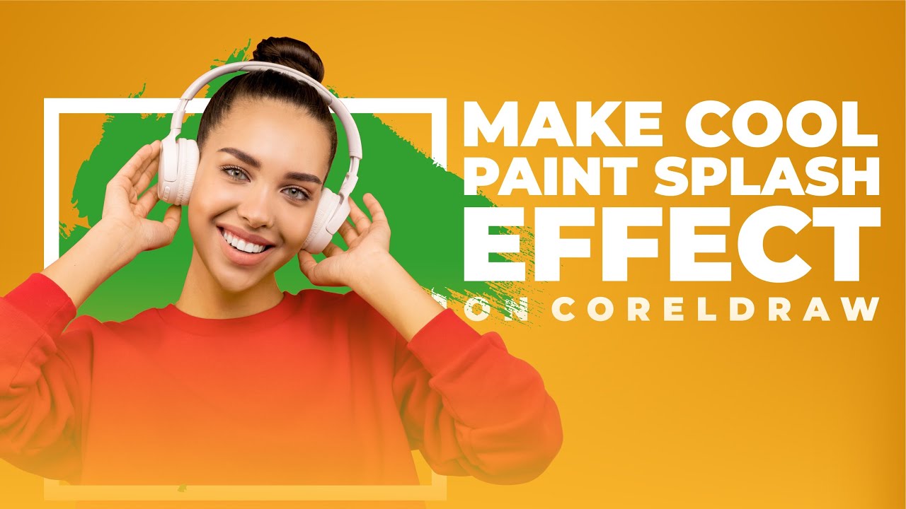 Make Cool Splash Effect Design on CorelDraw 2020