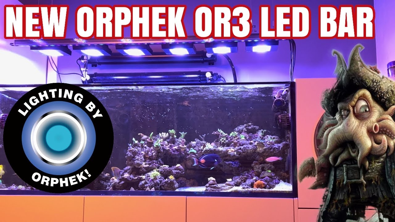 Waterbox Reef 180 - New Orphek OR3 Led Bar + Extras