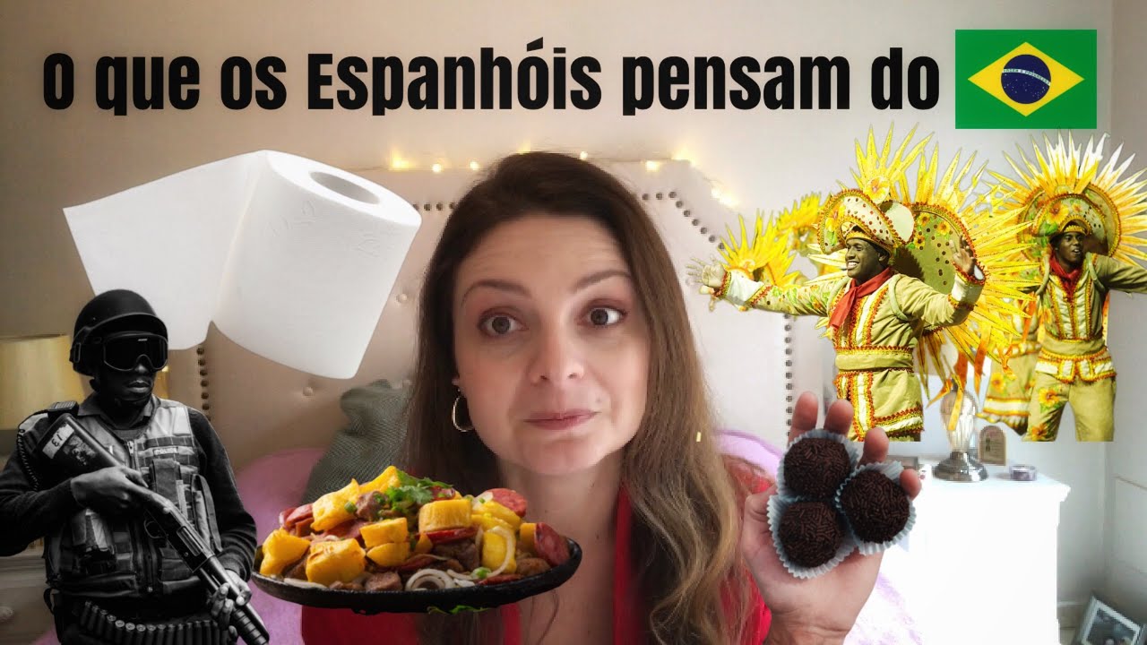 O que os ESPANHÓIS pensam do BRASIL? | VIDA NA ESPANHA