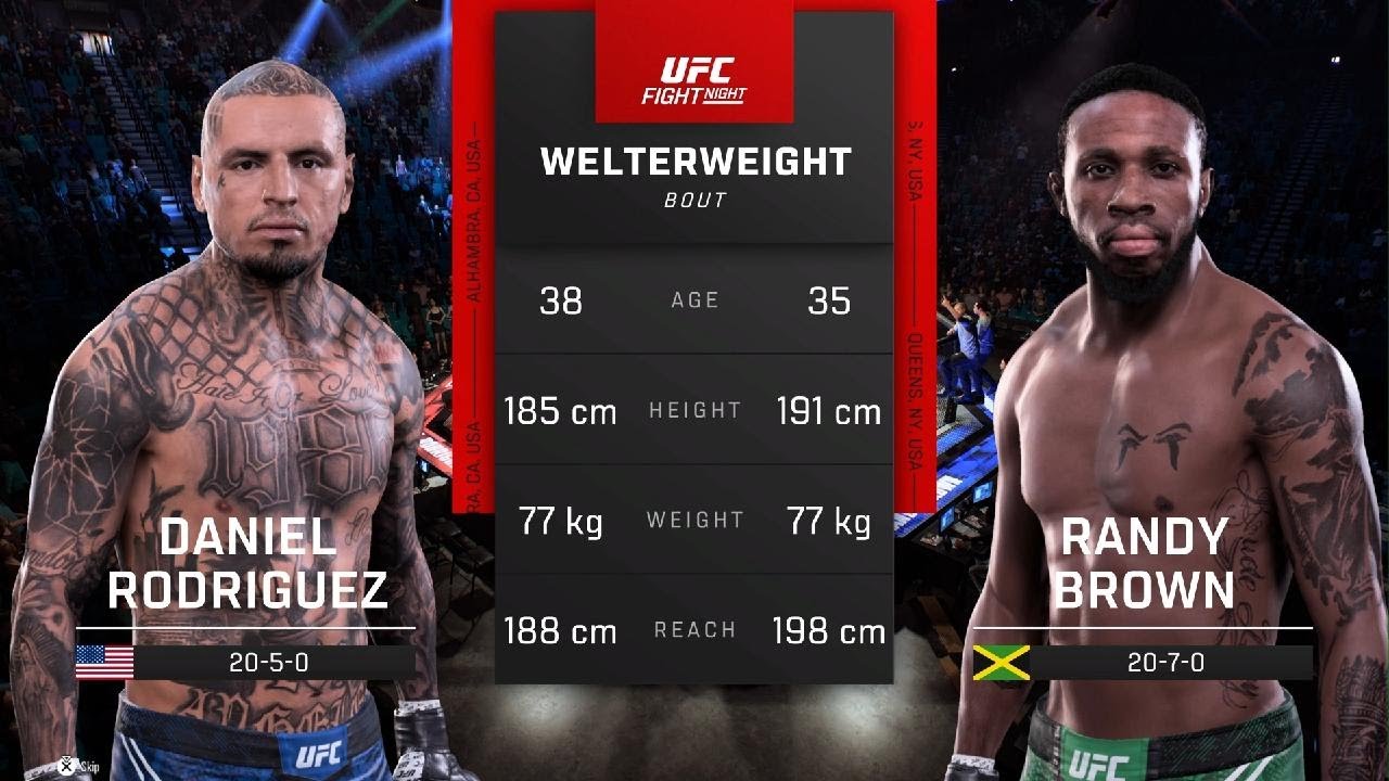 Daniel Rodriguez vs Randy Brown | UFC 5 Full Fight