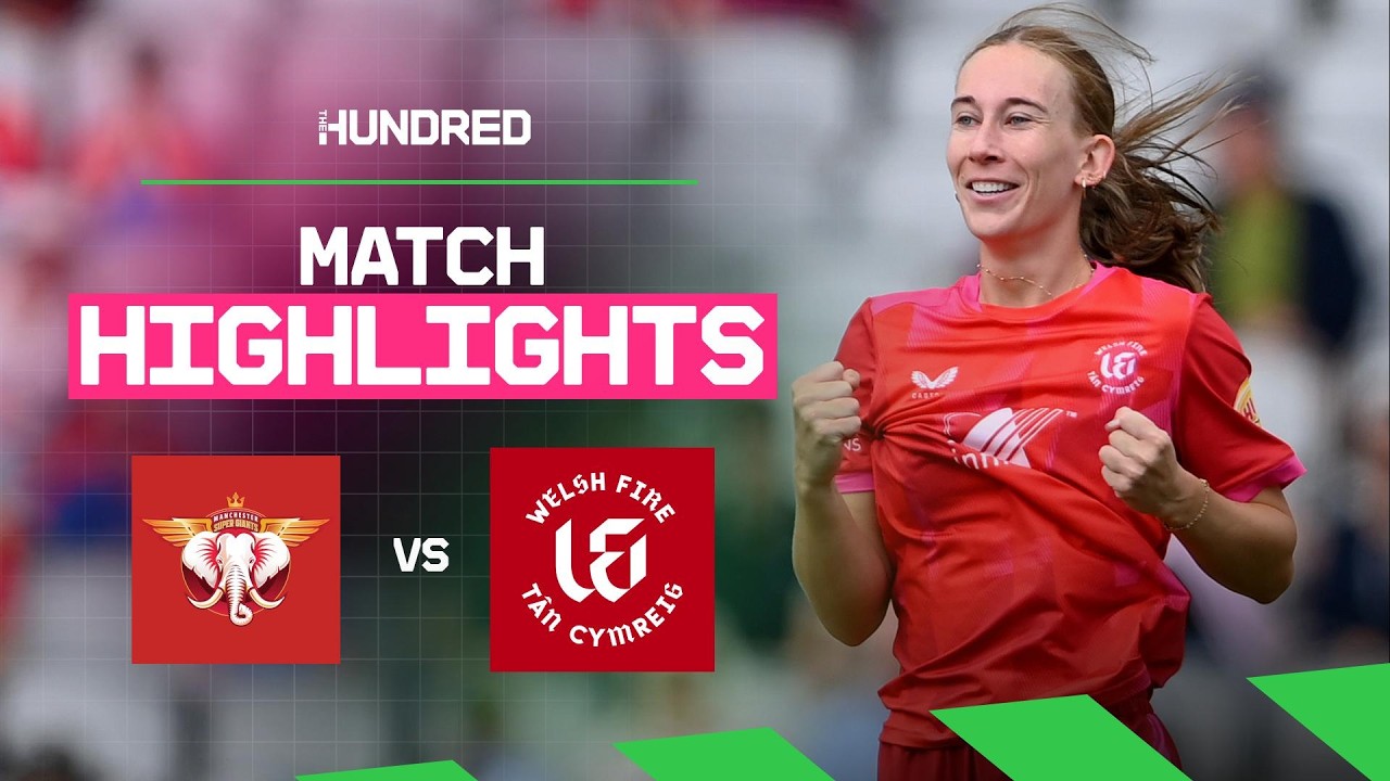 Orla Prendergast takes FOUR wickets 🔥 | Manchester Super Giants v Welsh Fire
