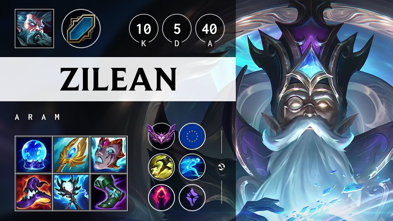 Zilean ARAM: Legendary - EUW Master Patch 25.S1.2