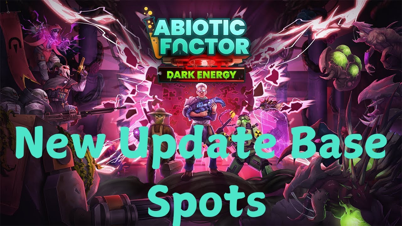 Abiotic Factor Dark Energy: New Reactor Best Base Locations