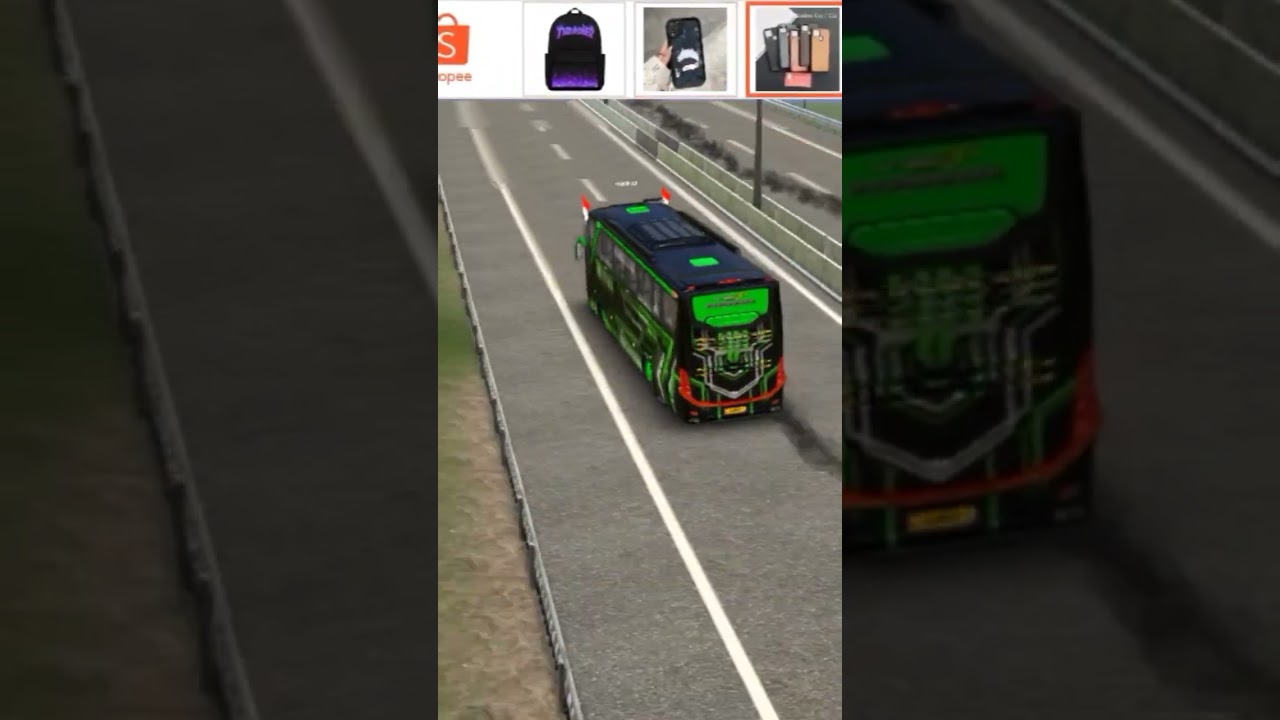ketika qq trans Nabila bertemu qq trans winspector #bussimulatorx #edit