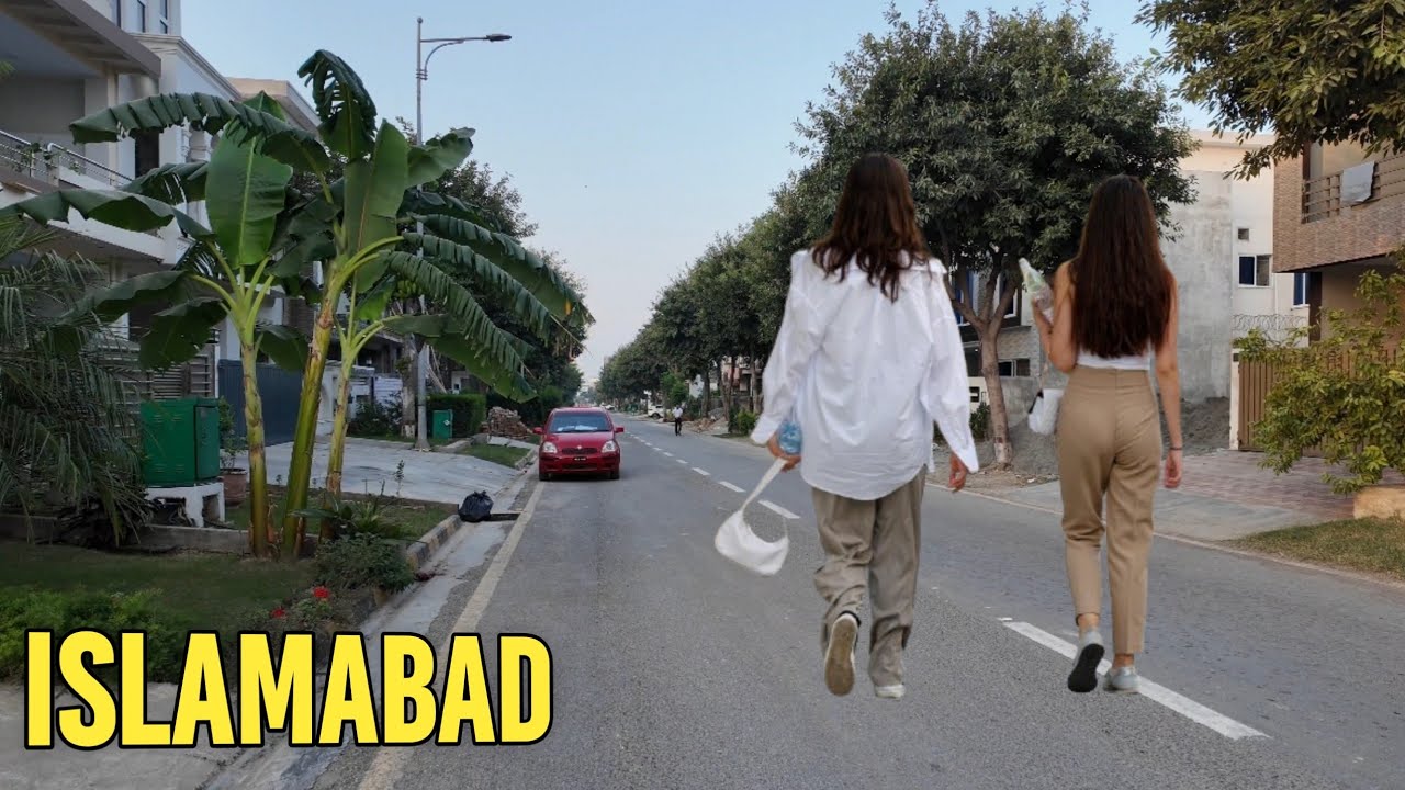 Faisal Town Islamabad Walking Tour 2025 🇵🇰 | Clean & Modern Streets of Pakistan in 4K UHD