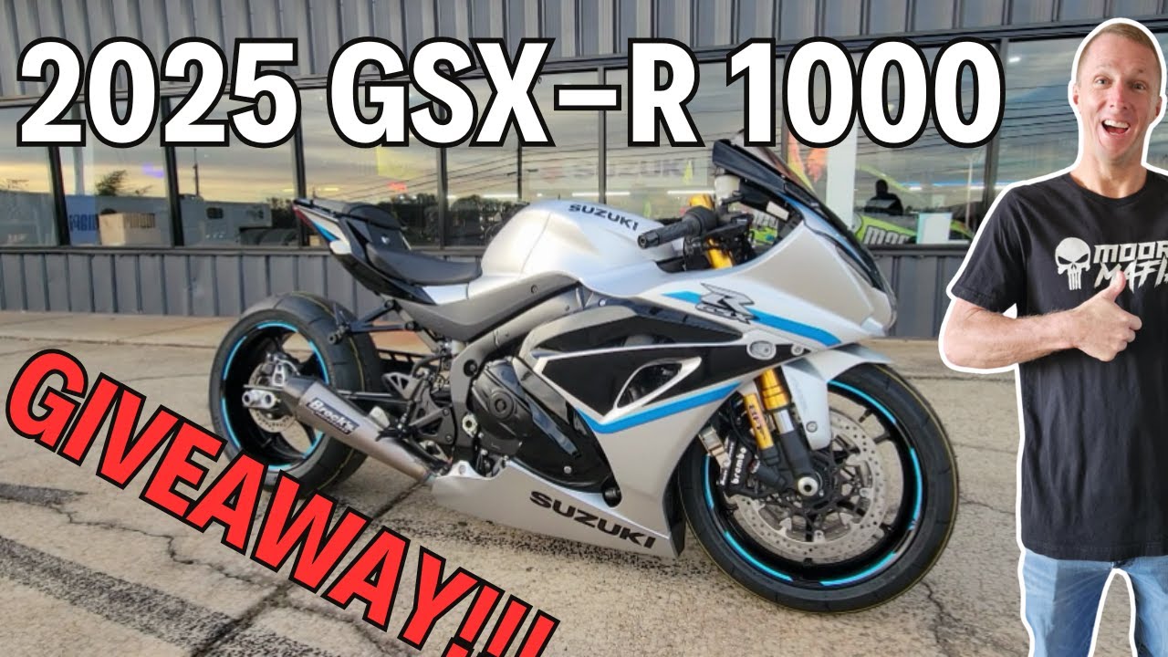 You can WIN this 2025 GSXR 1000 from Moore Mafia!