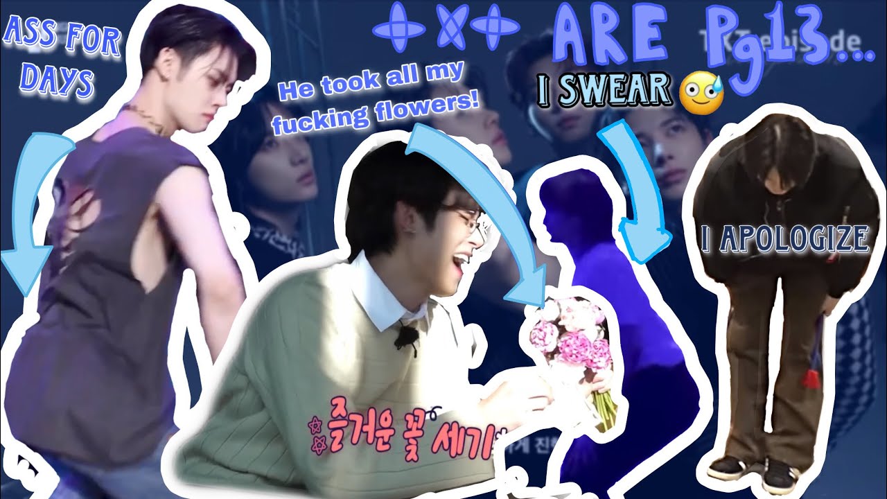 TXT cursing up a storm (mostly beomgyu )😇 투바투는 가족 친화적입니다..장난 아 닙니다
