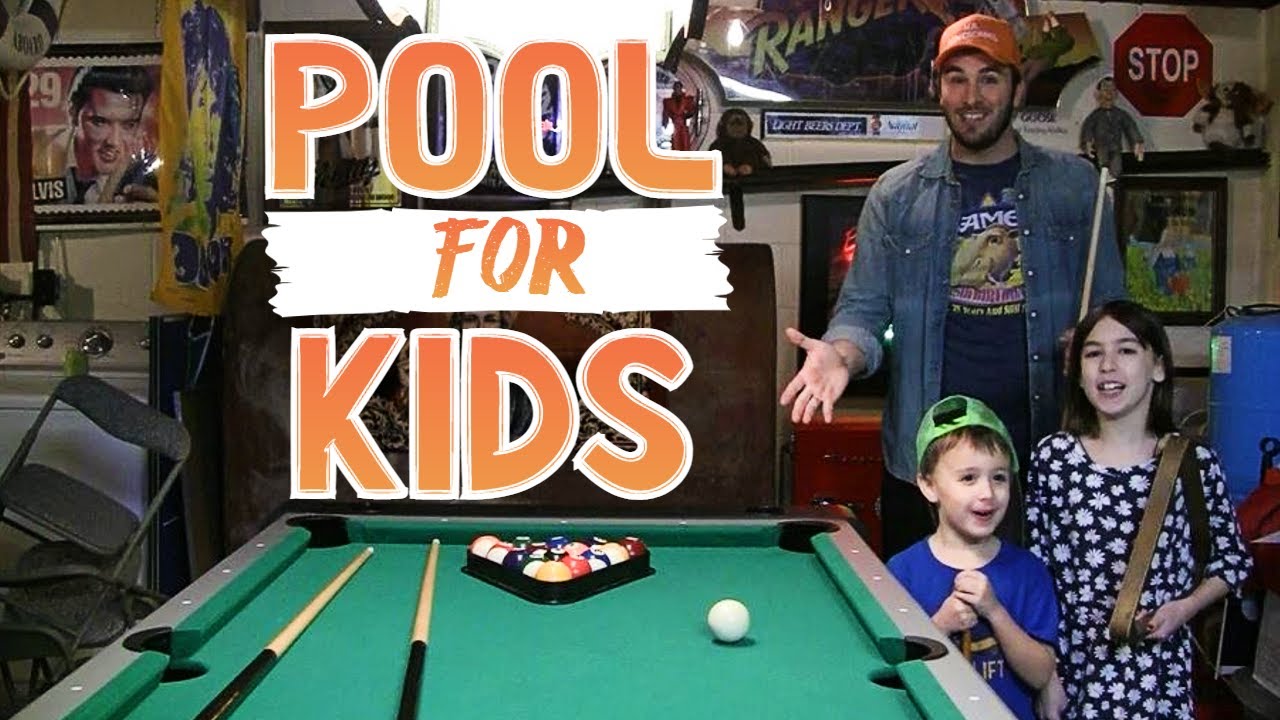How-to Play Pool 🎱 for Kids!!