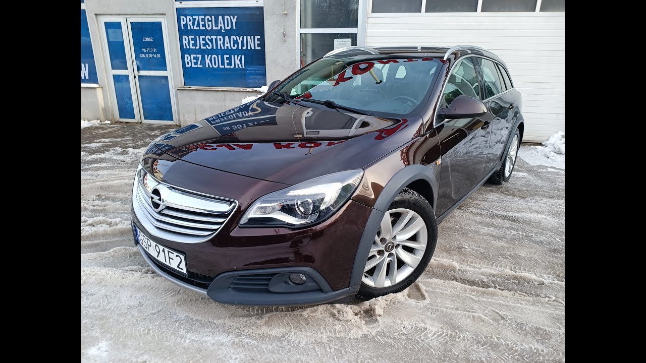 Opel Insignia Country Tourer 2.0 CDTI AUTOMAT 4x4 - Prezentacja | Das Auto Sopot