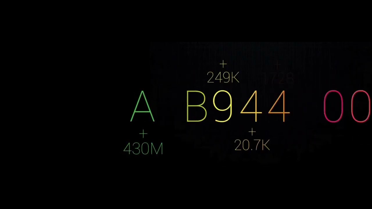 0 to 4 sextillion in duodecimal with sound (updated)