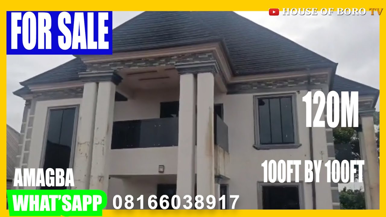 DUPLEX HOUSE FOR SALE AT AMAGBA IN BENIN CITY STATE NIGERIA