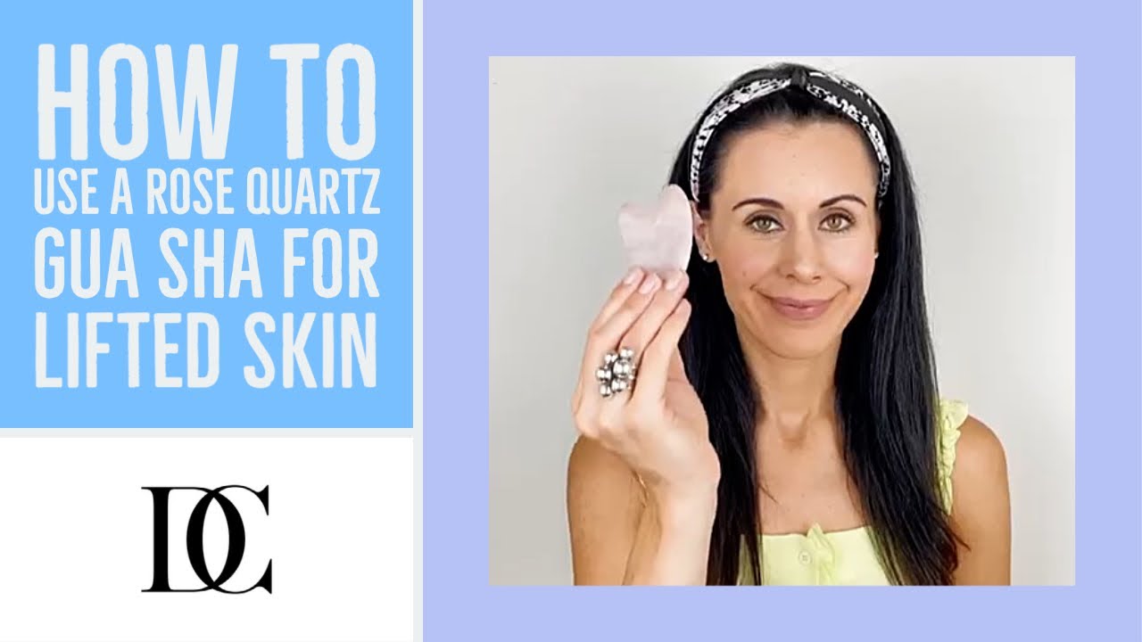 How To Use A Rose Quartz Gua Sha For Lifted Skin