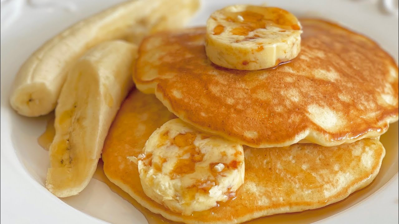 🥞기가 막힌 맛의 빌즈 스타일 달고나버터와 리코타 핫케이크 Ricotta Pancakes with Dalgona Butter