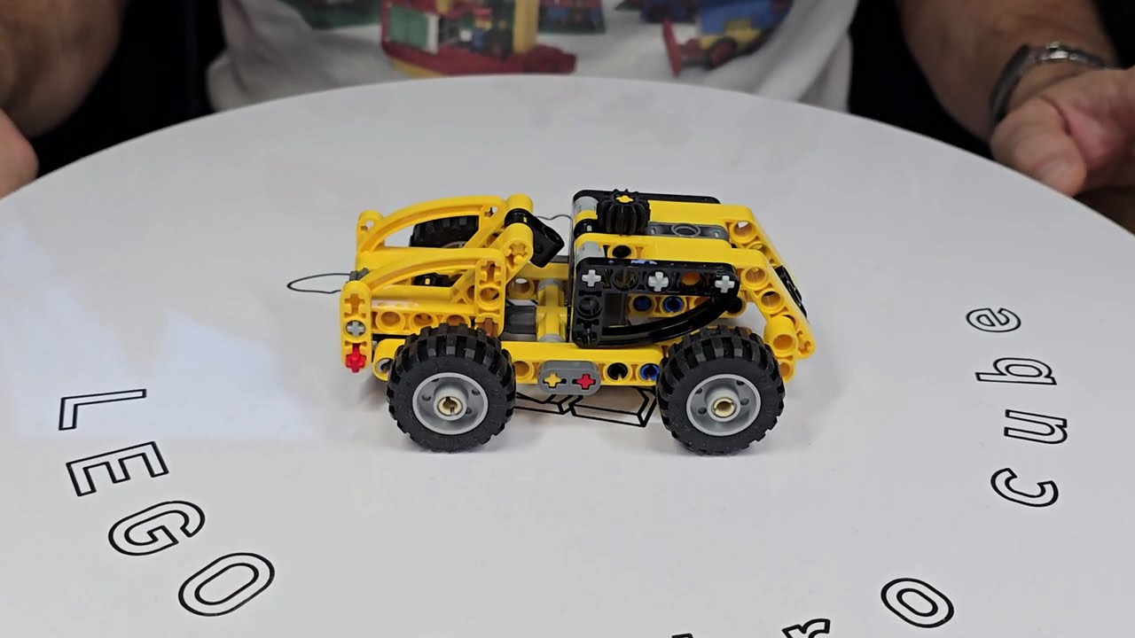 Lego 42197 Dumper Truck assembly is a little different real time
