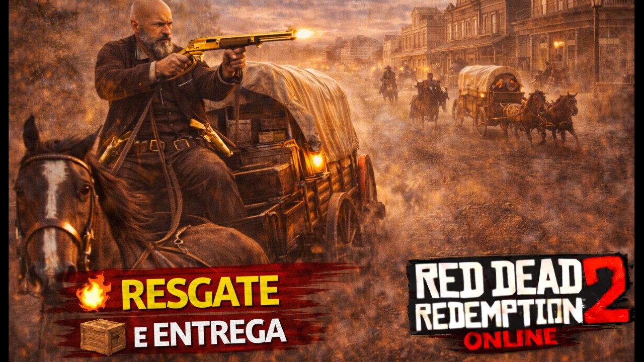 Nada se perde no Oeste! Carroça retomada – RED DEAD REDEMPTION 2 – ONLINE