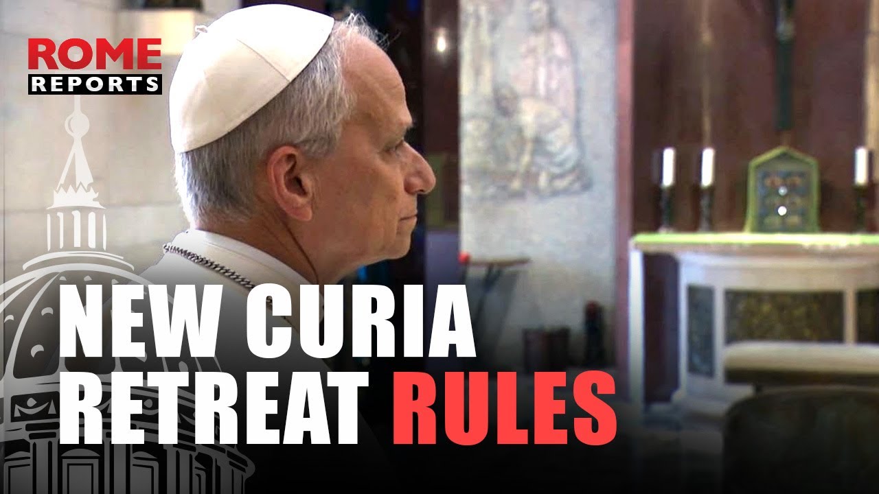 POPE LEO to return ANNUAL RETREAT for the CURIA back to the VATICAN