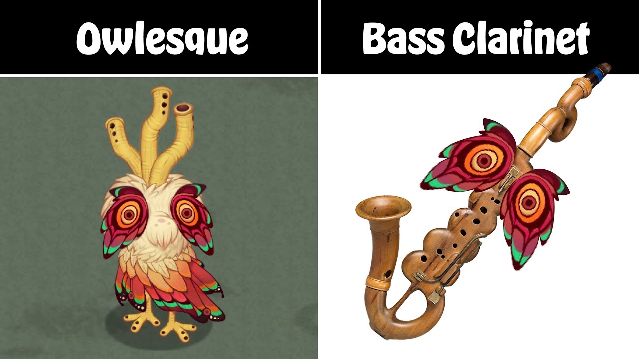 Faerie Island - All Monster Music Instruments +Bonus video (My Singing Monsters)