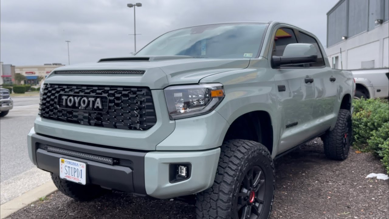 OVERKILL or PERFECTION? Lifted 2021 Toyota Tundra TRD Pro in LUNAR ROCK!