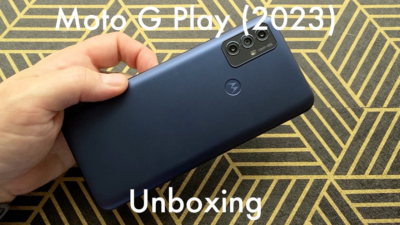 Moto G Play 2023 unboxing ($169): unapologetically budget :)