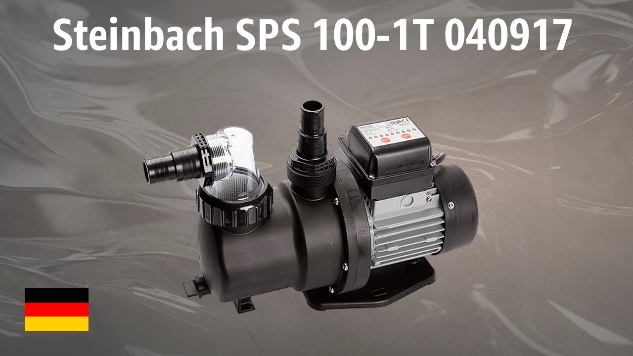 Filterpumpe Steinbach SPS 100-1T 040917 | TEST | Deutsch