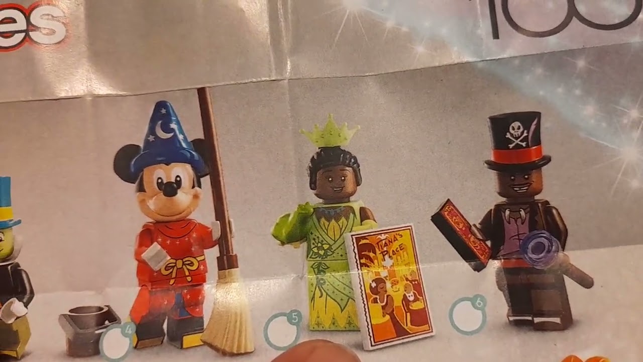 Recensione LEGO collezionabili serie Disney 3 parte 1