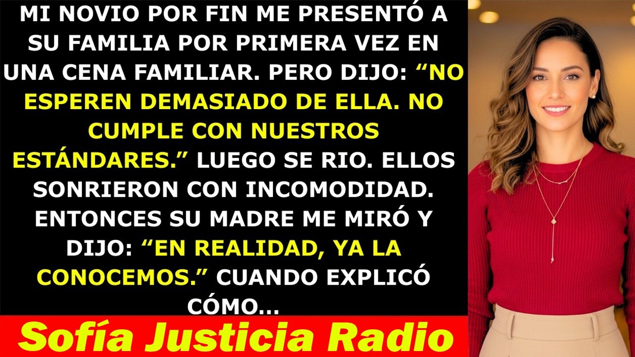 Mi Novio Dijo “No Cumplo con Sus Estándares” Cuando Presentó a Su Familia — Pero Nunca Esperó Esto…