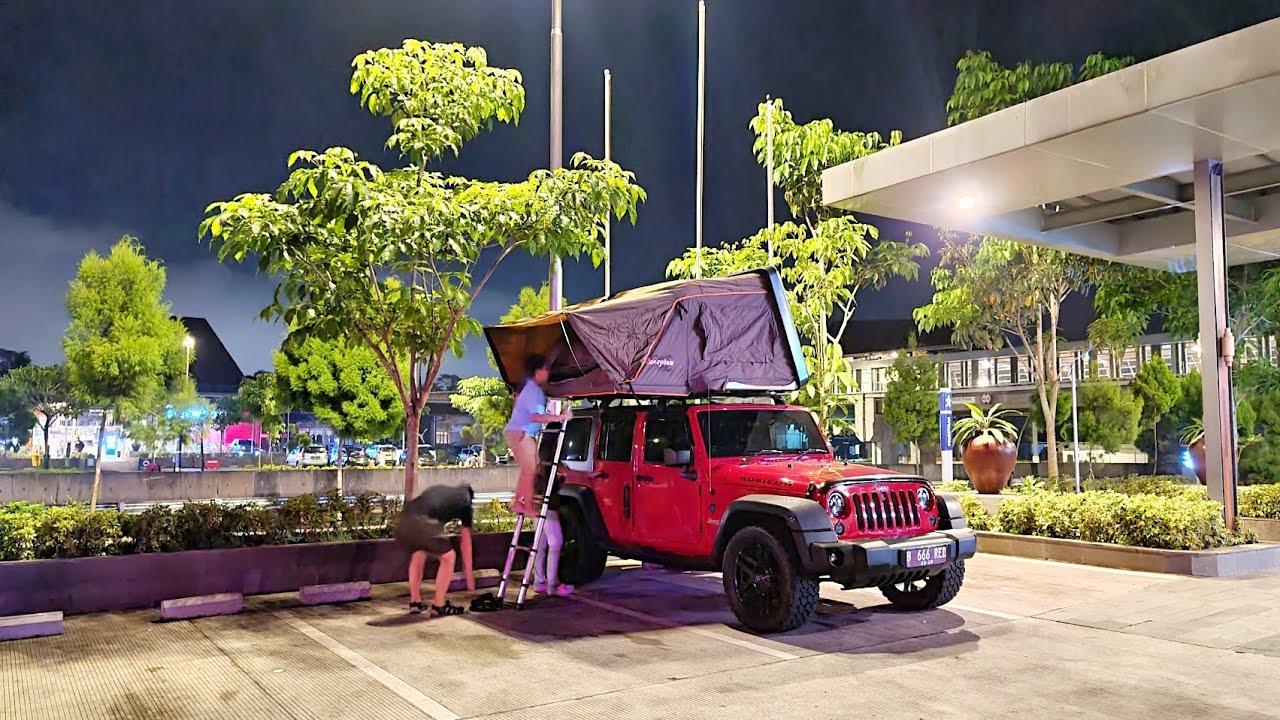 Akhirnya Kami Coba Bermalam di Rest Area Pendopo KM 456 Tol Semarang - Solo || Roadtrip Jawa Timur