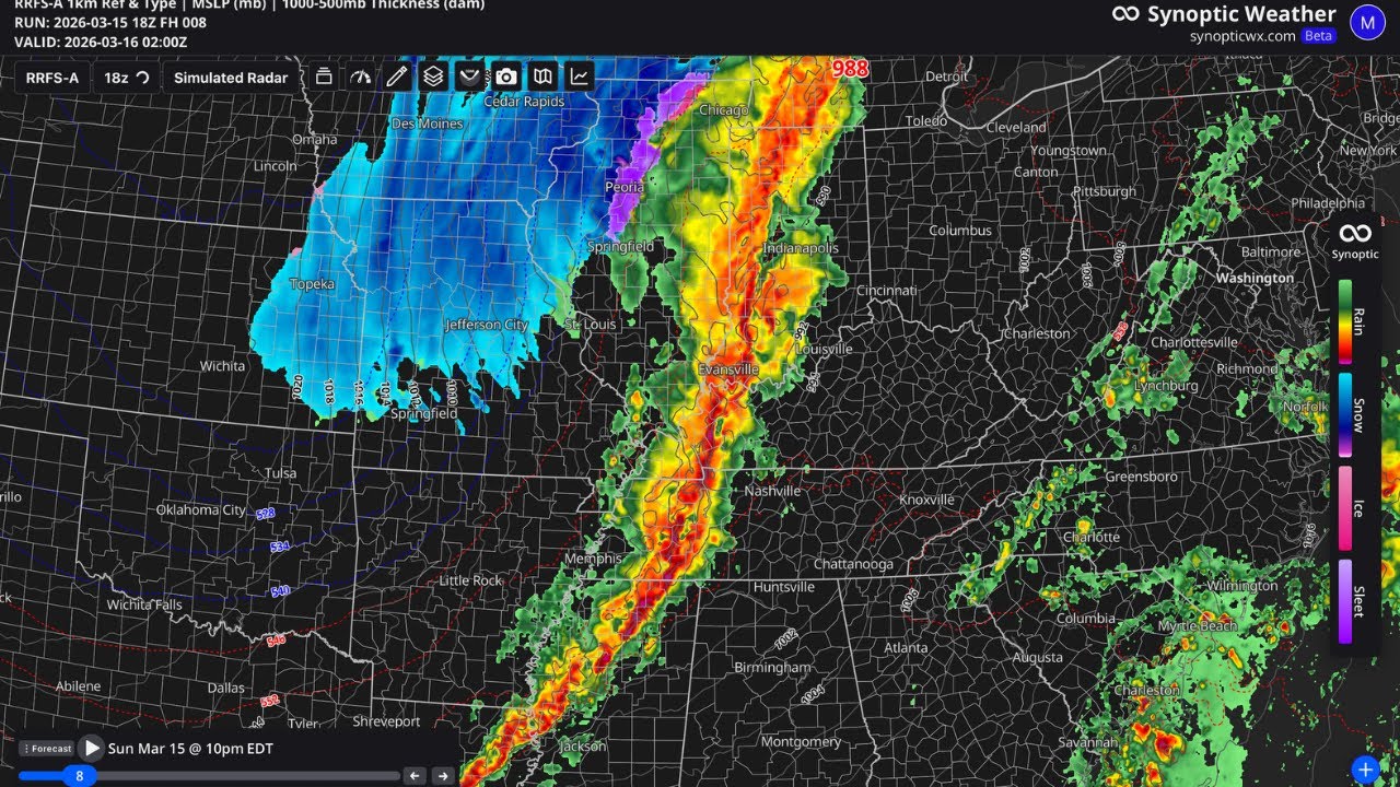 3-15-26: ⚠️ Live Severe Weather Coverage