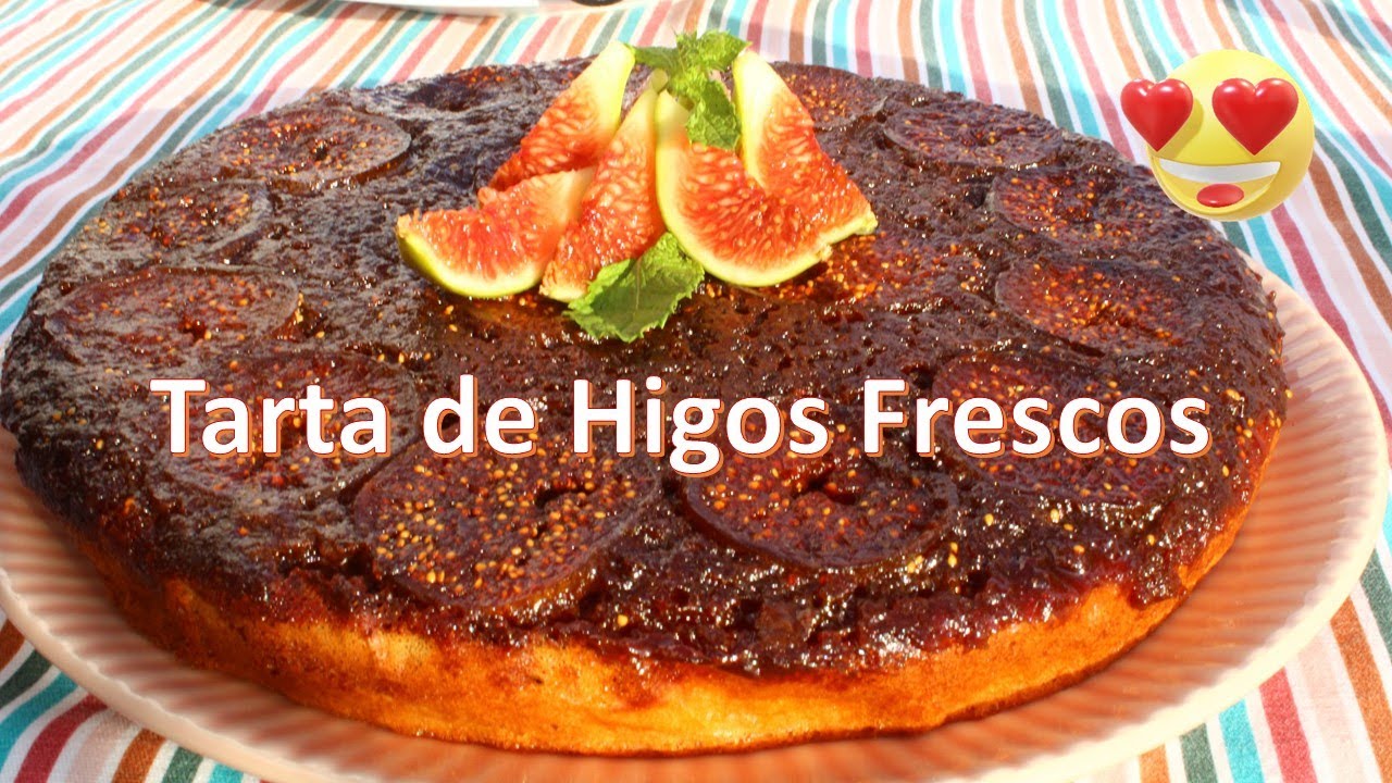 Tarta Invertida de Higos Frescos