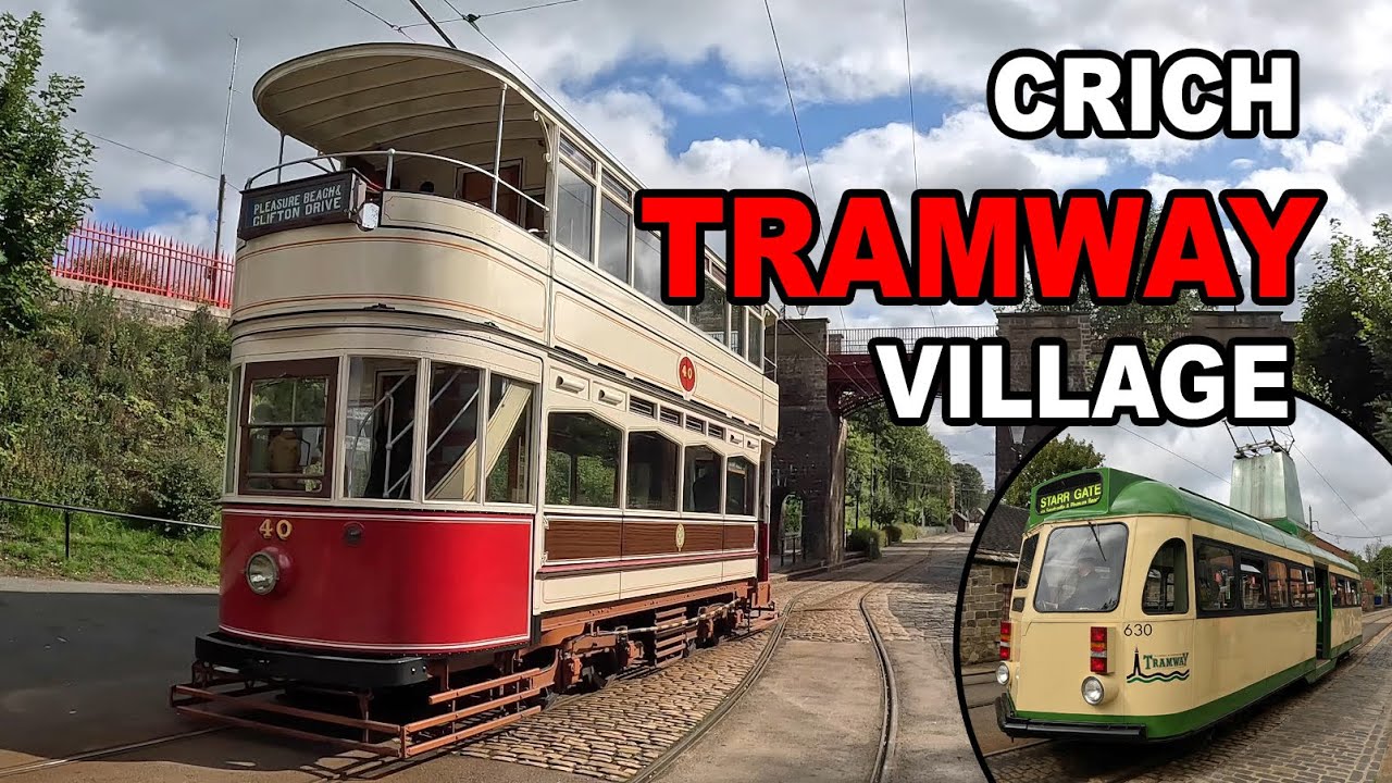 489. Деревня рабочих трамваев того времени | Национальный музей трамваев | Часть первая