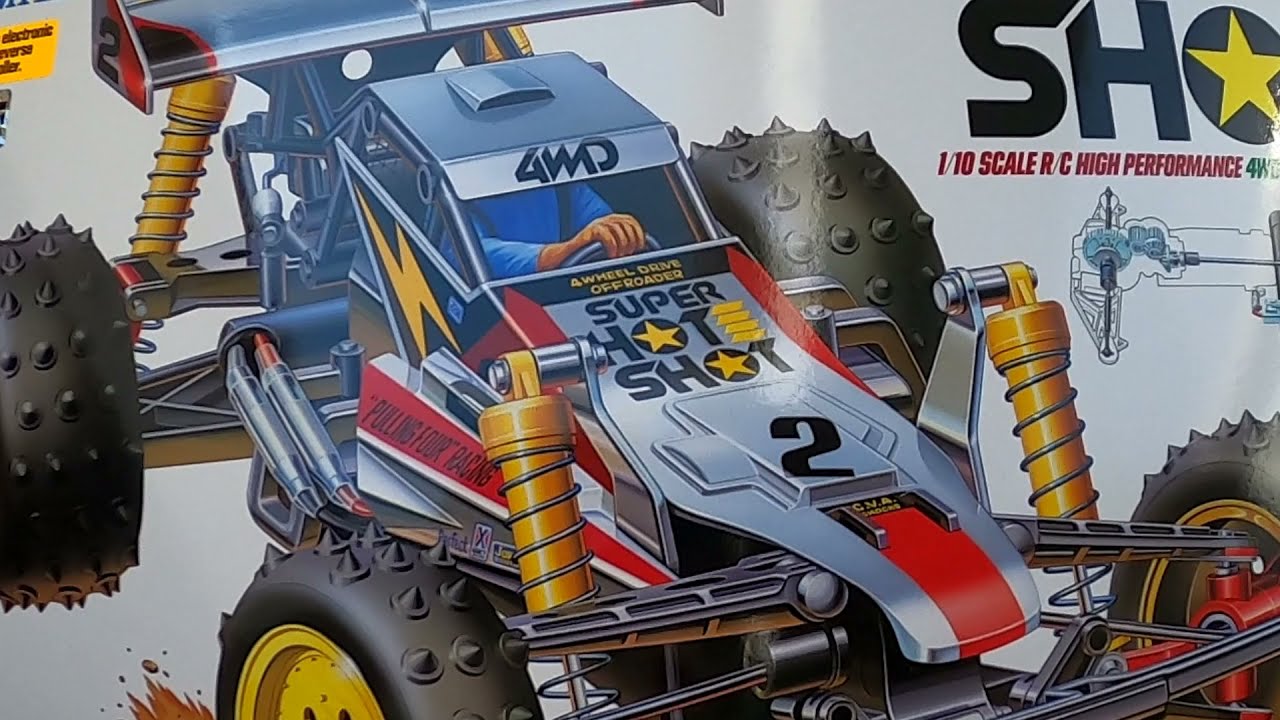 Tamiya Super Hot Shot - whats in the box