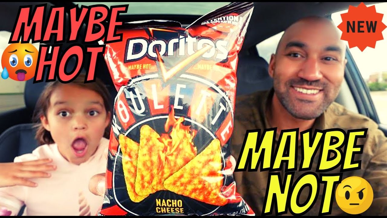 DORITOS ROULETTE CHALLENGE REVIEW - Dad vs Daughter 🥵🥴