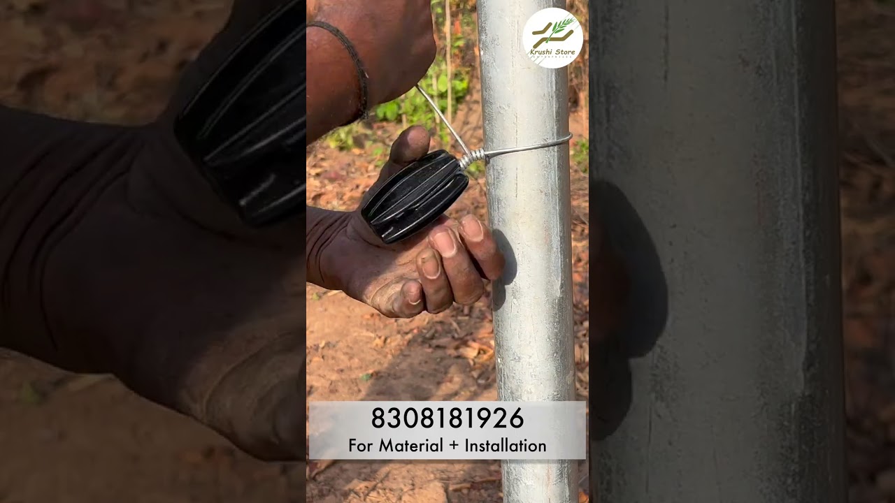 Quick & Easy Corner Insulator Installation in Solar Fences