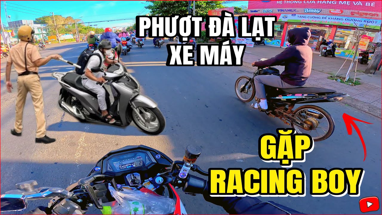Phượt Đà Lạt Bằng Xe Máy Với Người Yêu Đầu Năm 2025 Chốt Giao Thông Cần Biết!! | Phong Nè TV