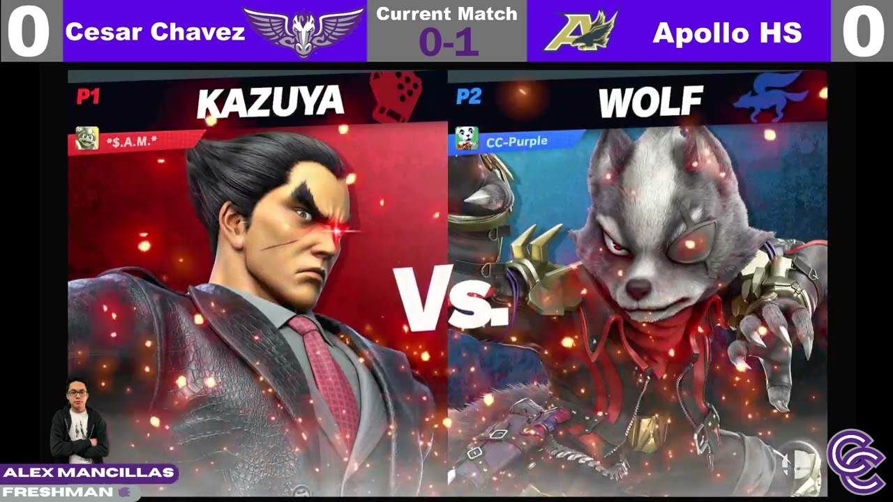 Varsity Smash Ultimate vs. Apollo HS