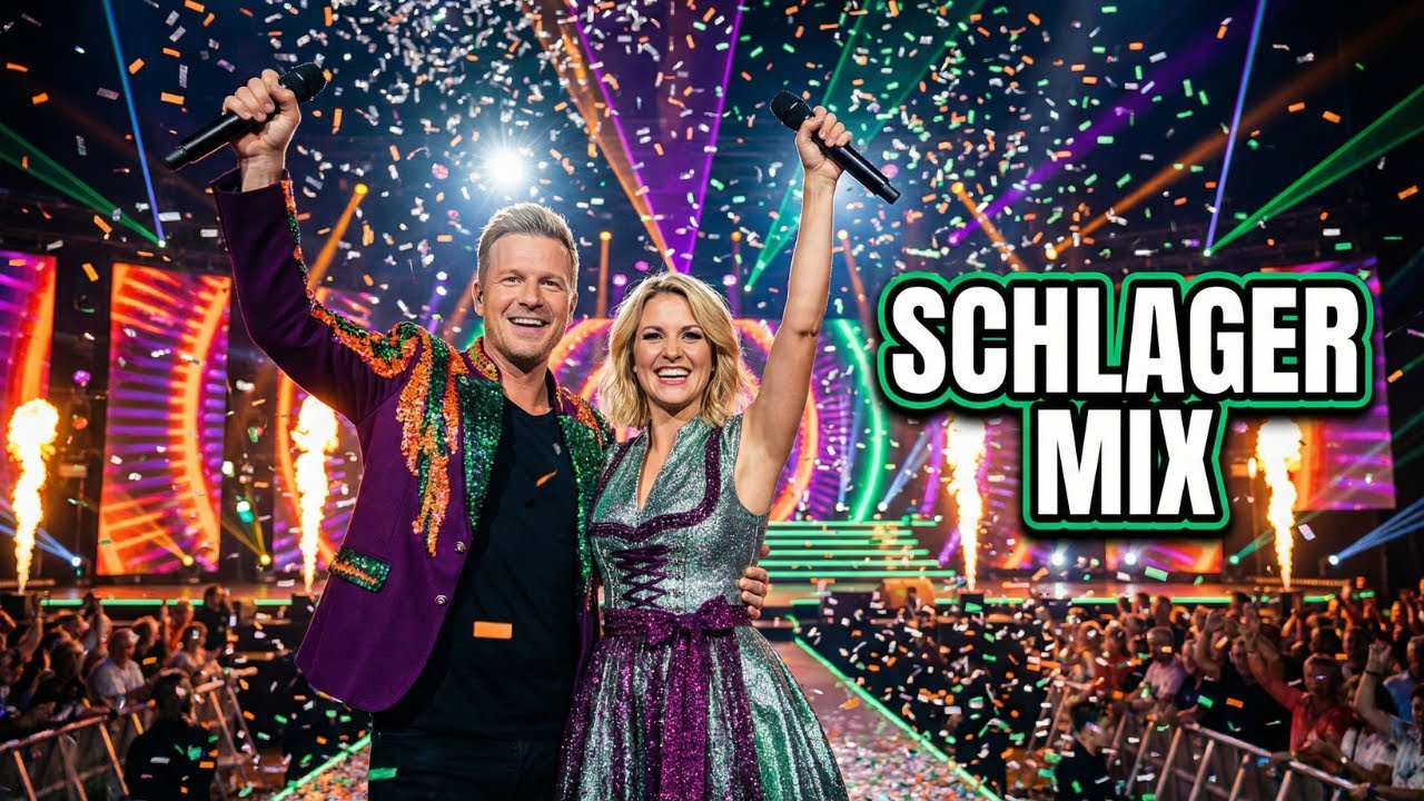 Neonorange & Smaragd Discofox | 7 Eigene Schlager zum Tanzen & Mitsingen (Show Mix)
