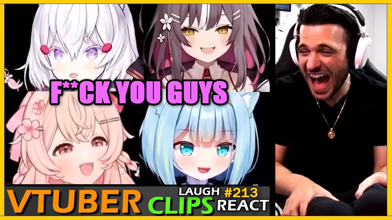 КОГДА VTUBERS СНОВА В БЕШЕНСТВЕ | РЕАГИРУЙТЕ и СМЕЙТЕСЬ над клипами VTUBER #213