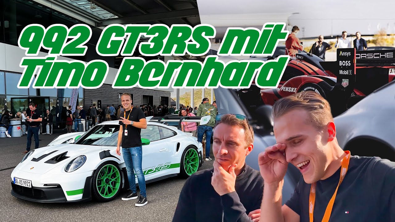 Größte EHRE! 992 GT3RS mit Timo Bernhard
