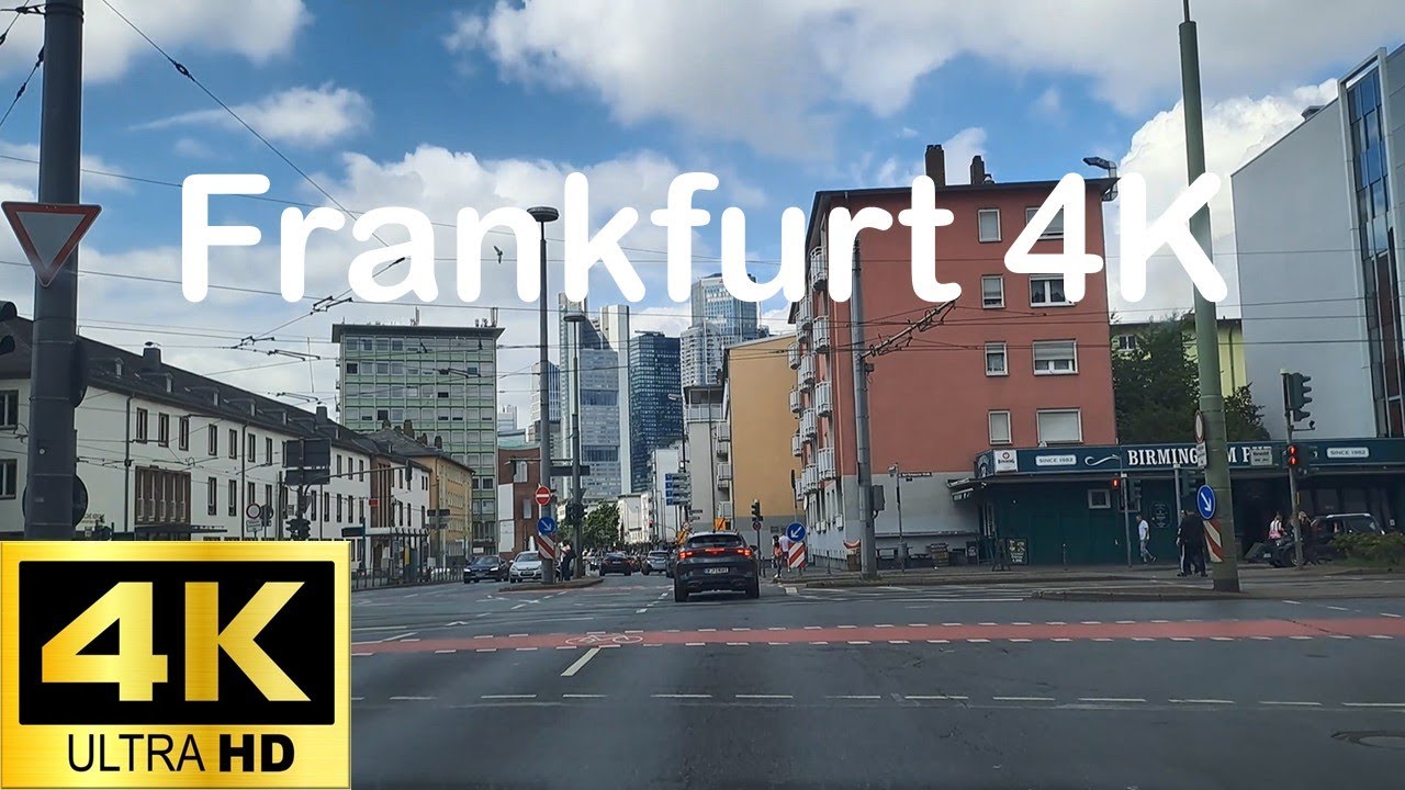 Frankfurt 4K (Germany) - Frankfurt
